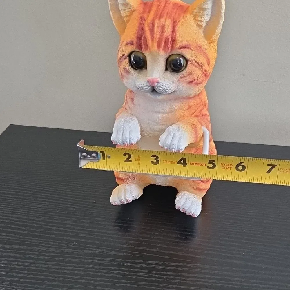 Orange Tabby Cat Toilet Paper Holder